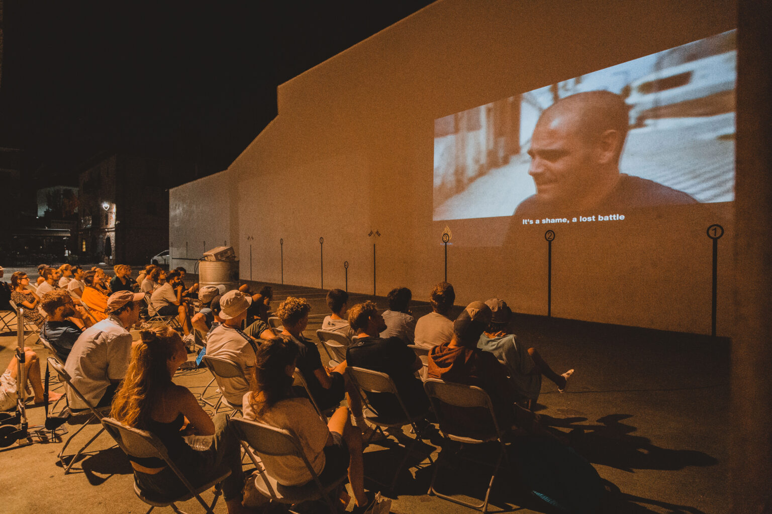 Evening lecture with projection in Zaldibia