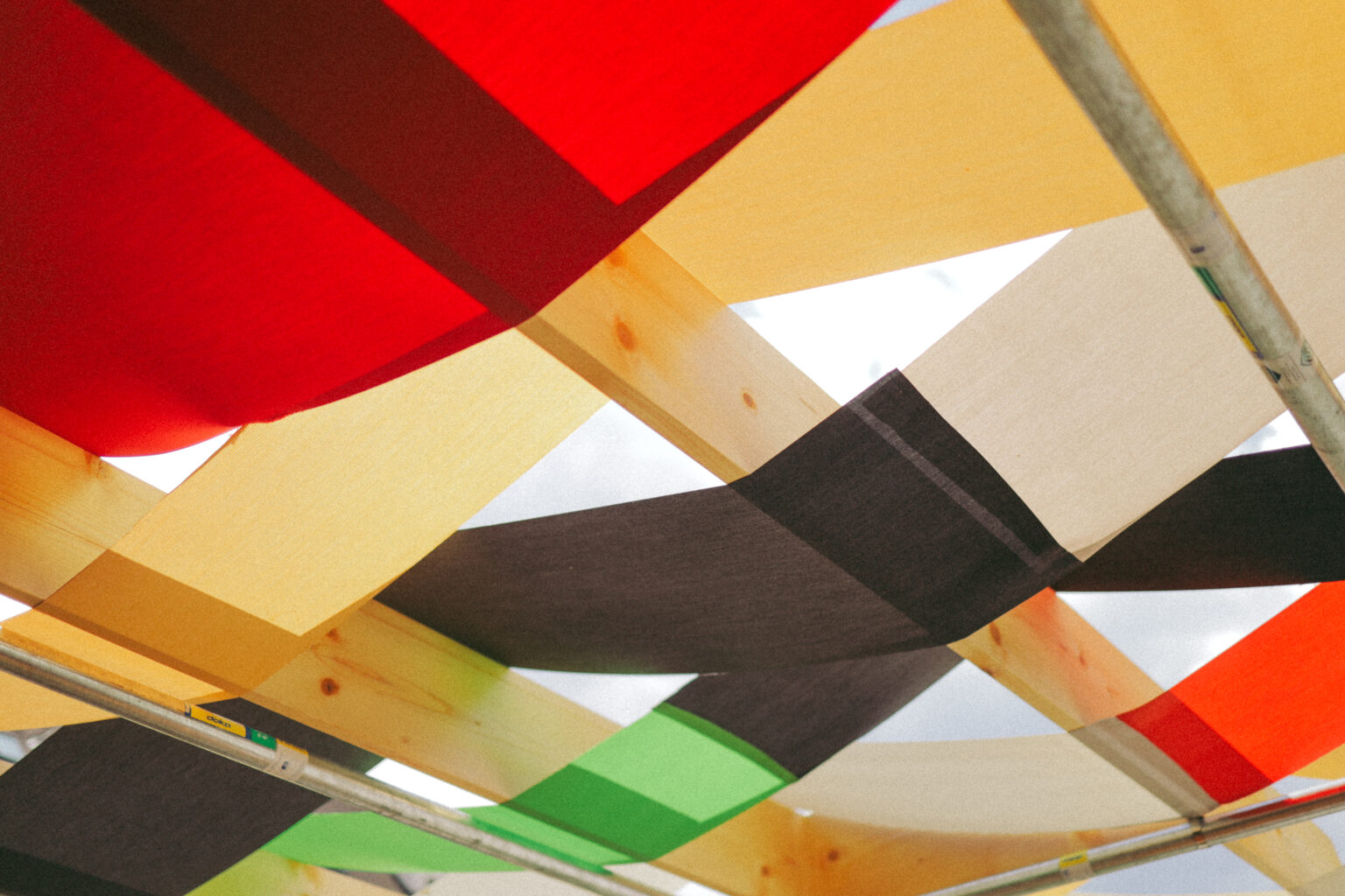 Detail of the canopy panels
