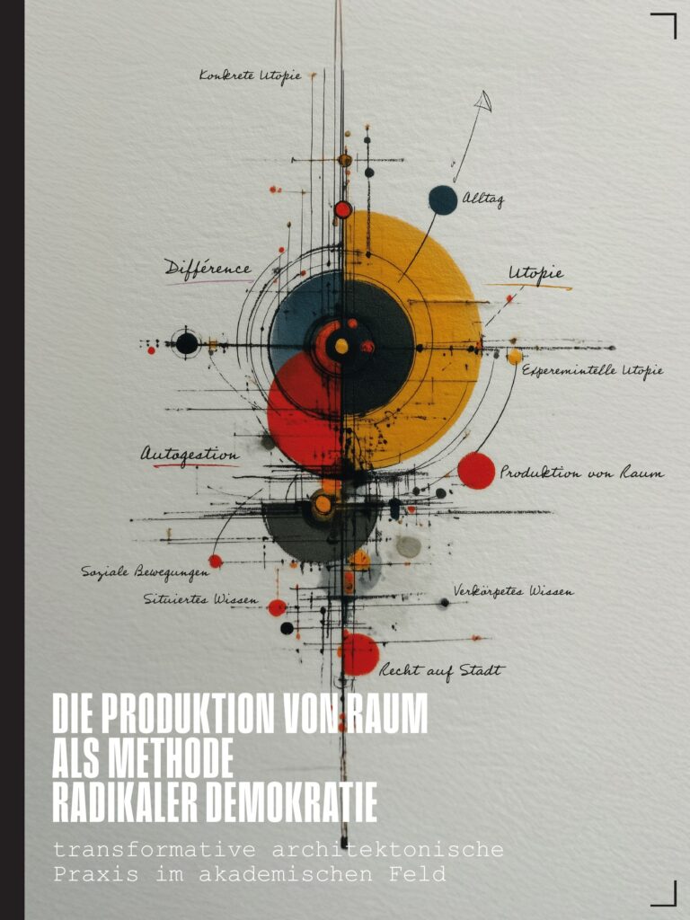 Cover of the PhD thesis Die Produktion von Raum als Methode radikaler Demokratie