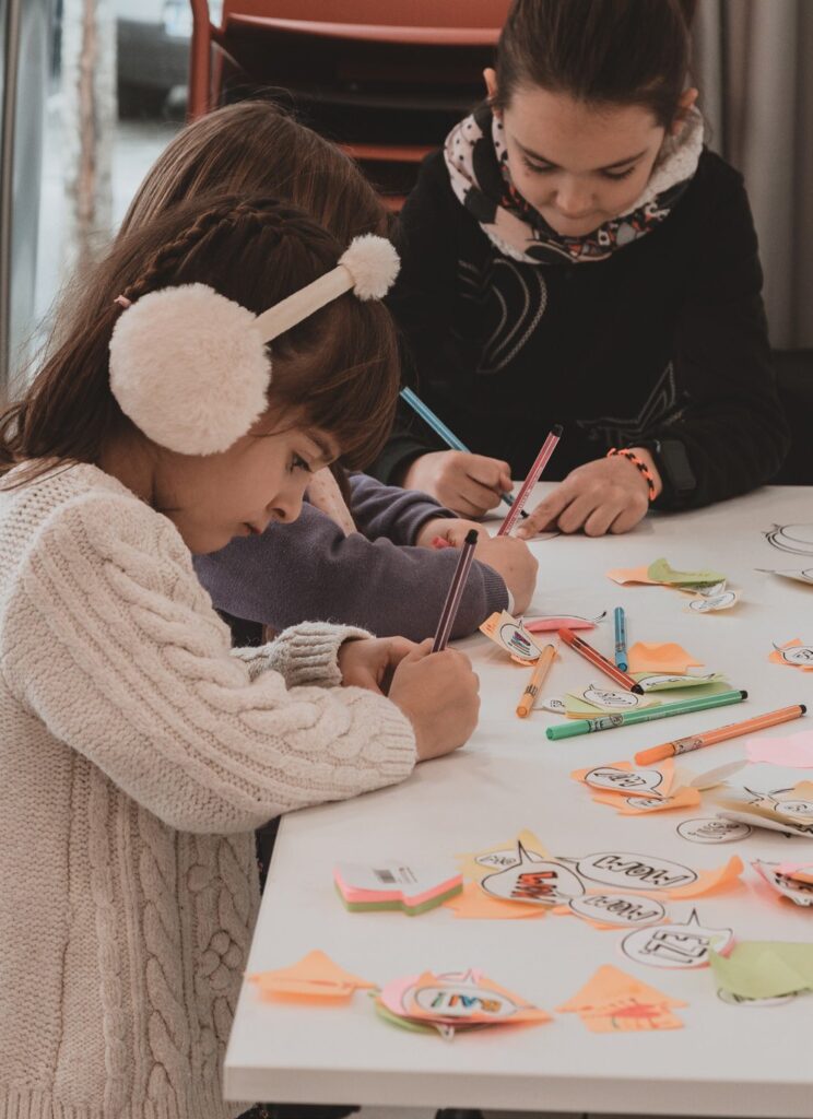 Drawing and building together