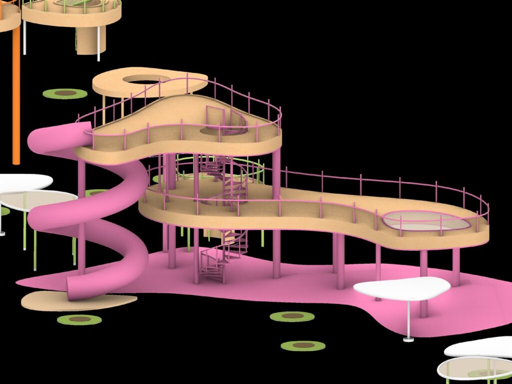Pink Joy: design for a play landscape