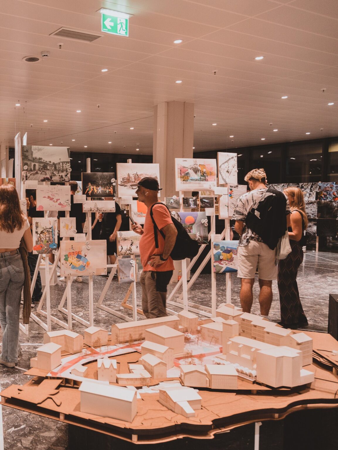 Exhibition at the Faculty of Architecture, Innsbruck
